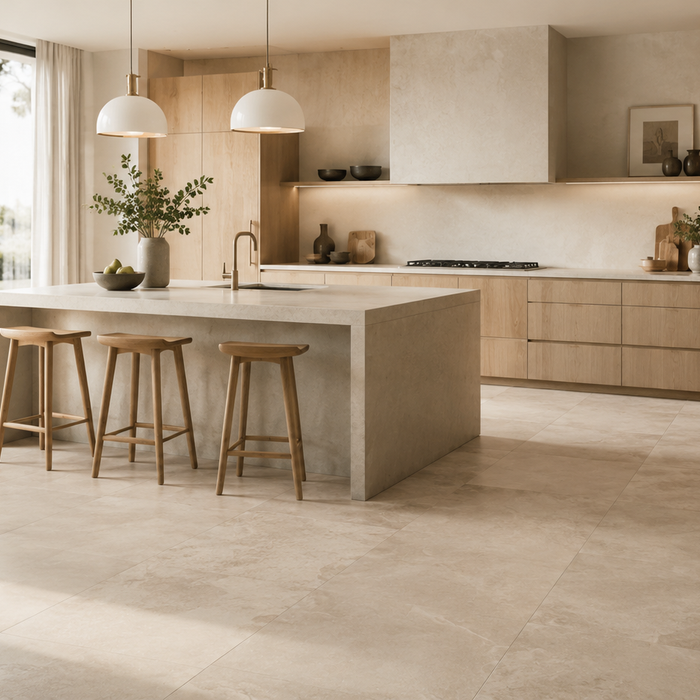 Is Porcelain Tile a Practical Choice for a Kitchen Floor?