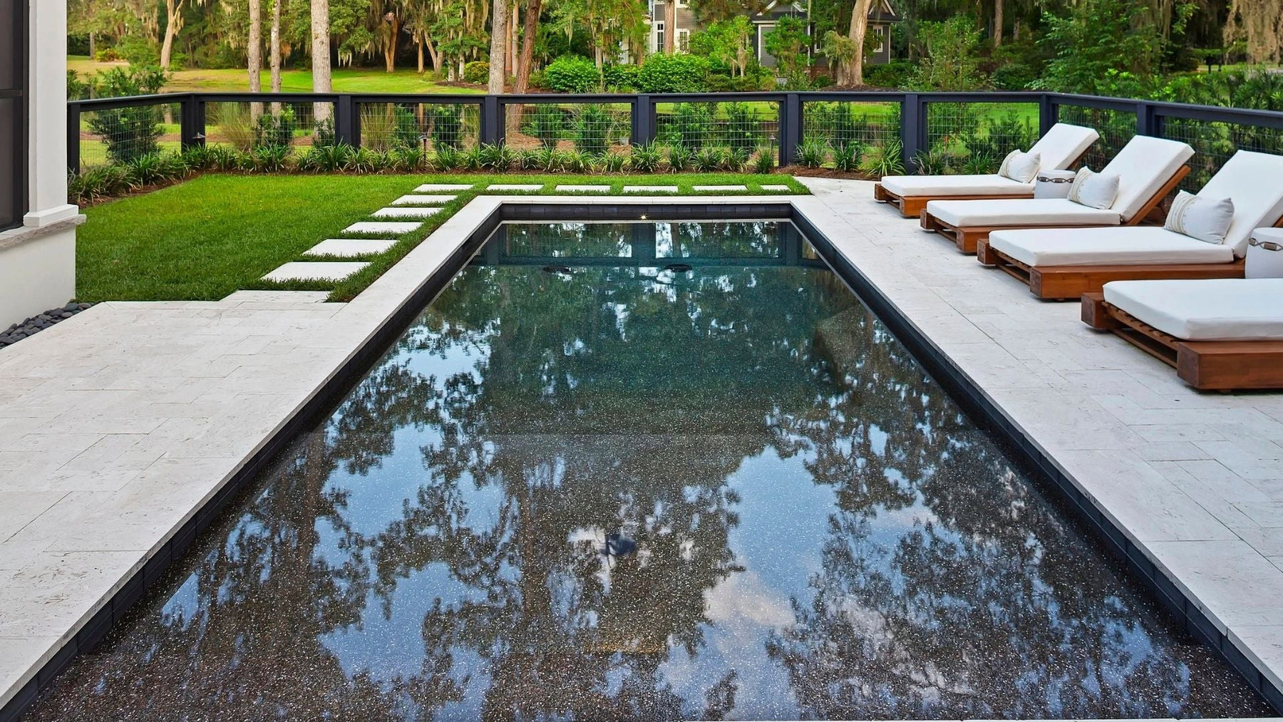 Best Coping Design for a Rectangular Pool
