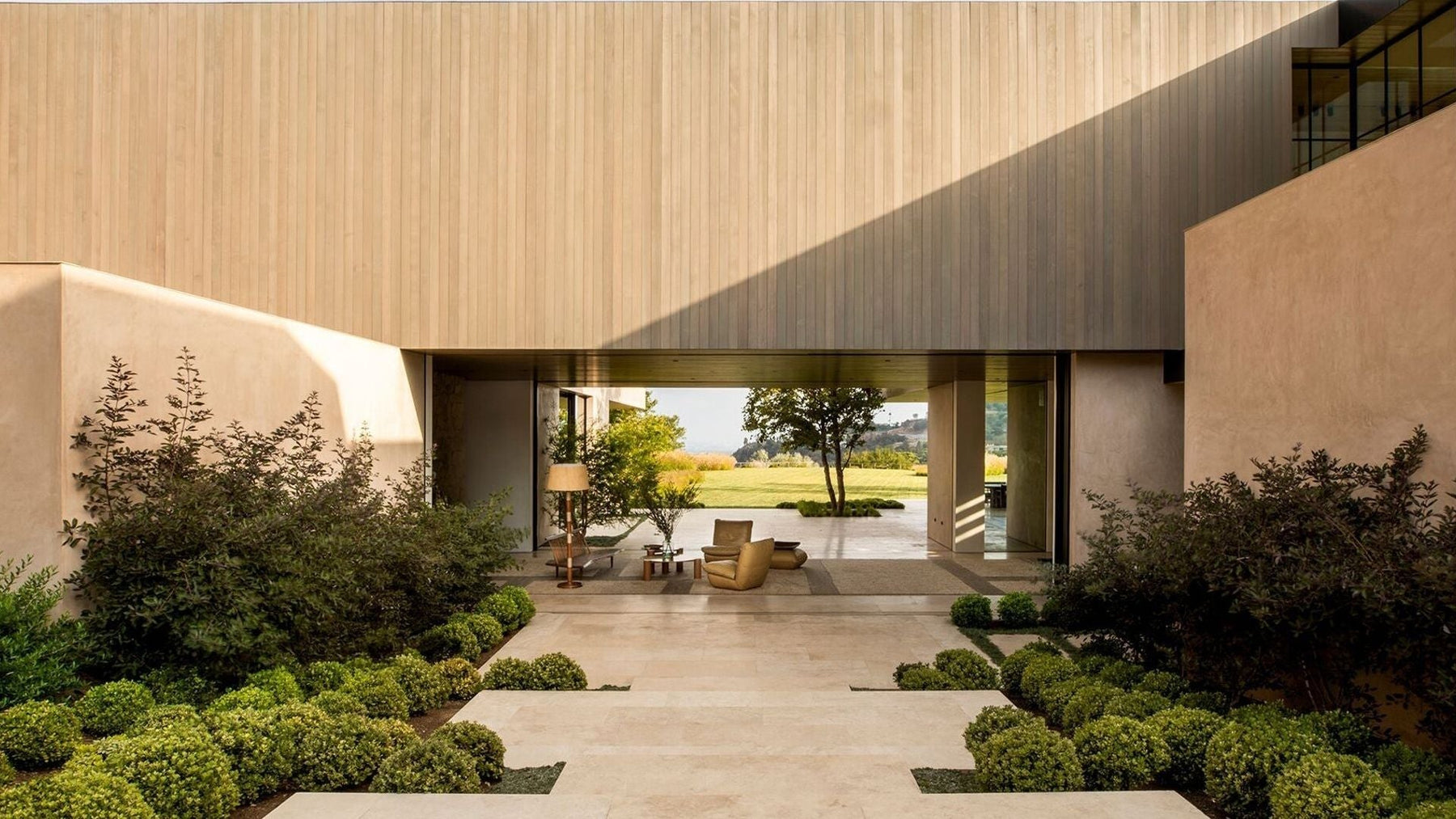 Best Exterior Projects for Noce Travertine