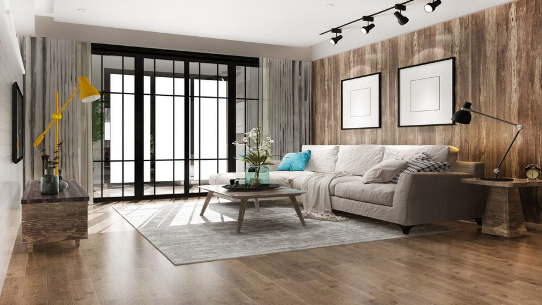 Can Wide Plank Hardwood Make a Small Room Look Bigger?