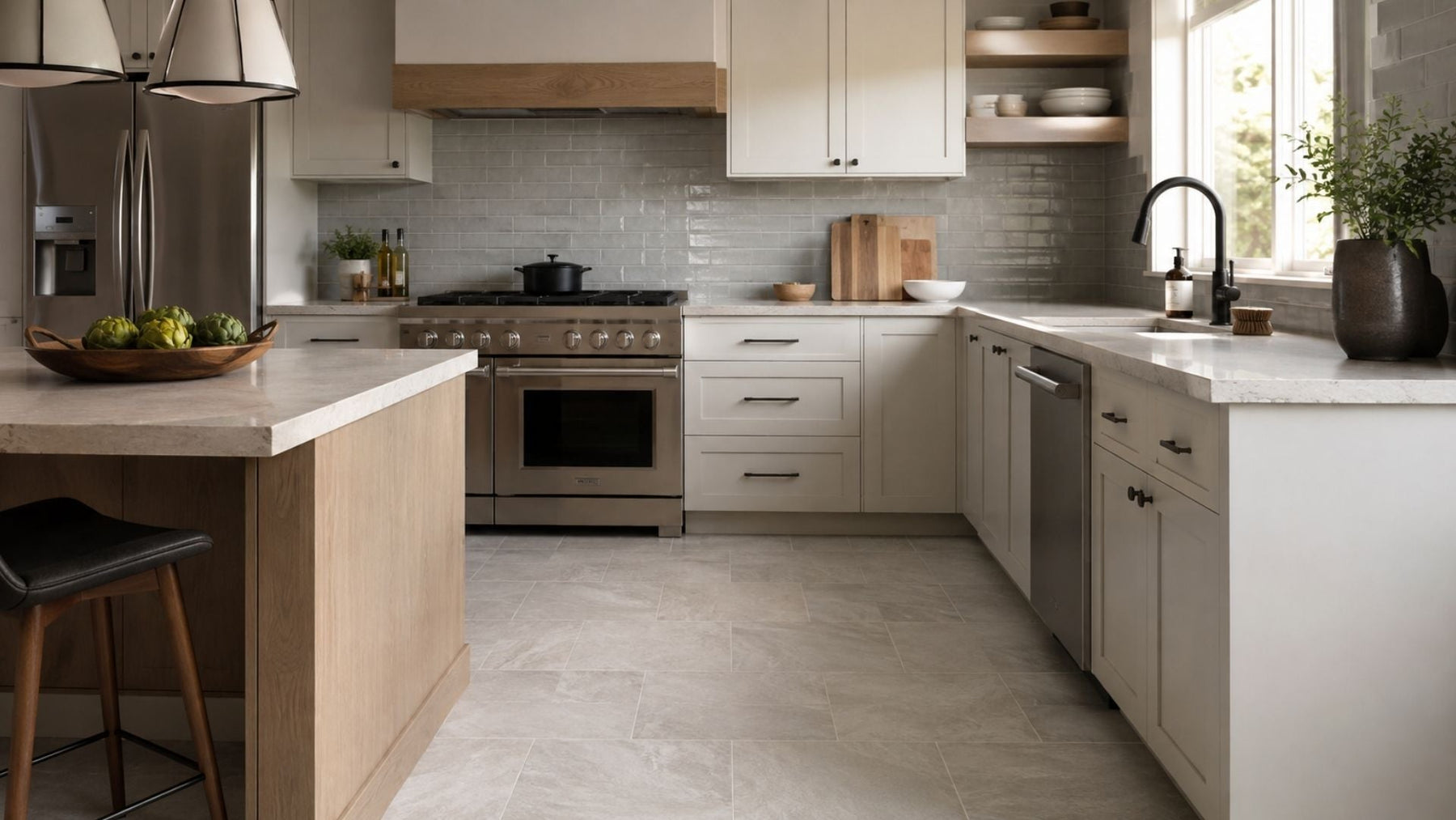 Gray Kitchen Tile: How to Choose the Right Shade