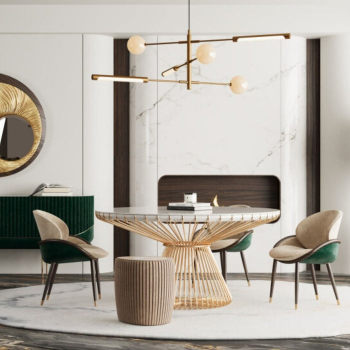 Hardwood and Metal Interior Design Ideas