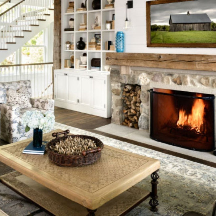 Rustic Natural Stone Design Ideas for Warm Interiors