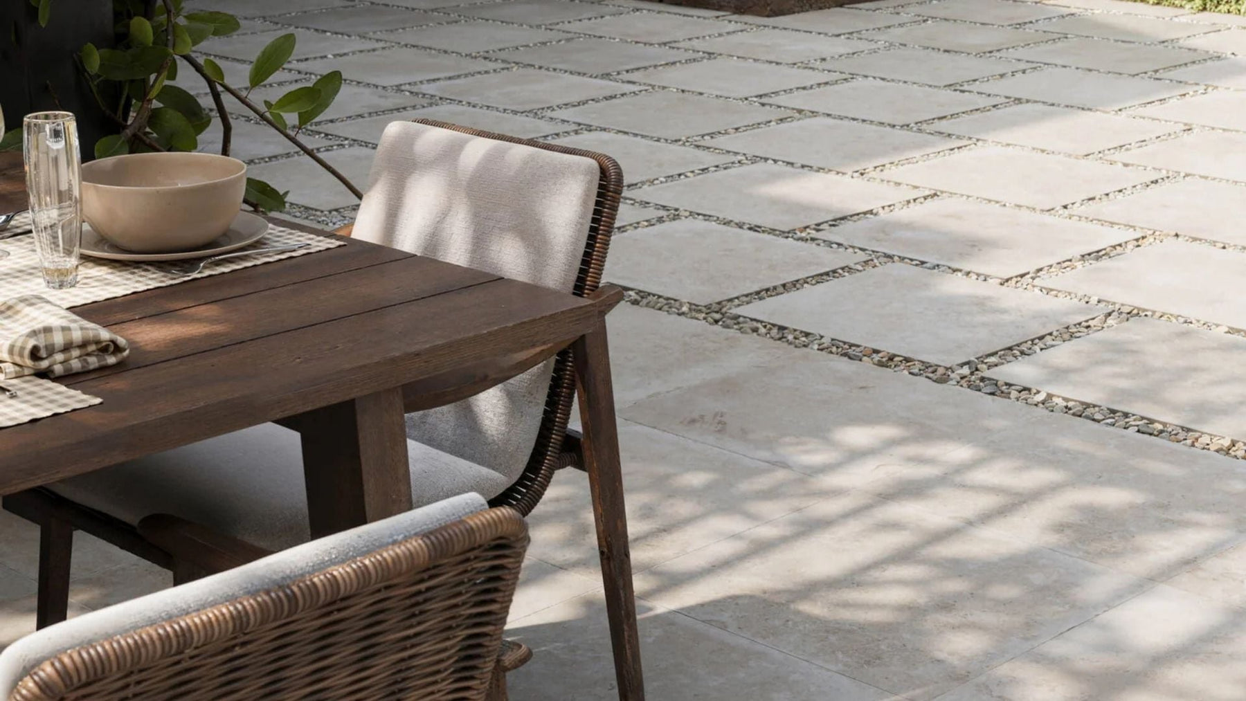 How to Choose Outdoor Stone and Porcelain Pavers for Cold Climates