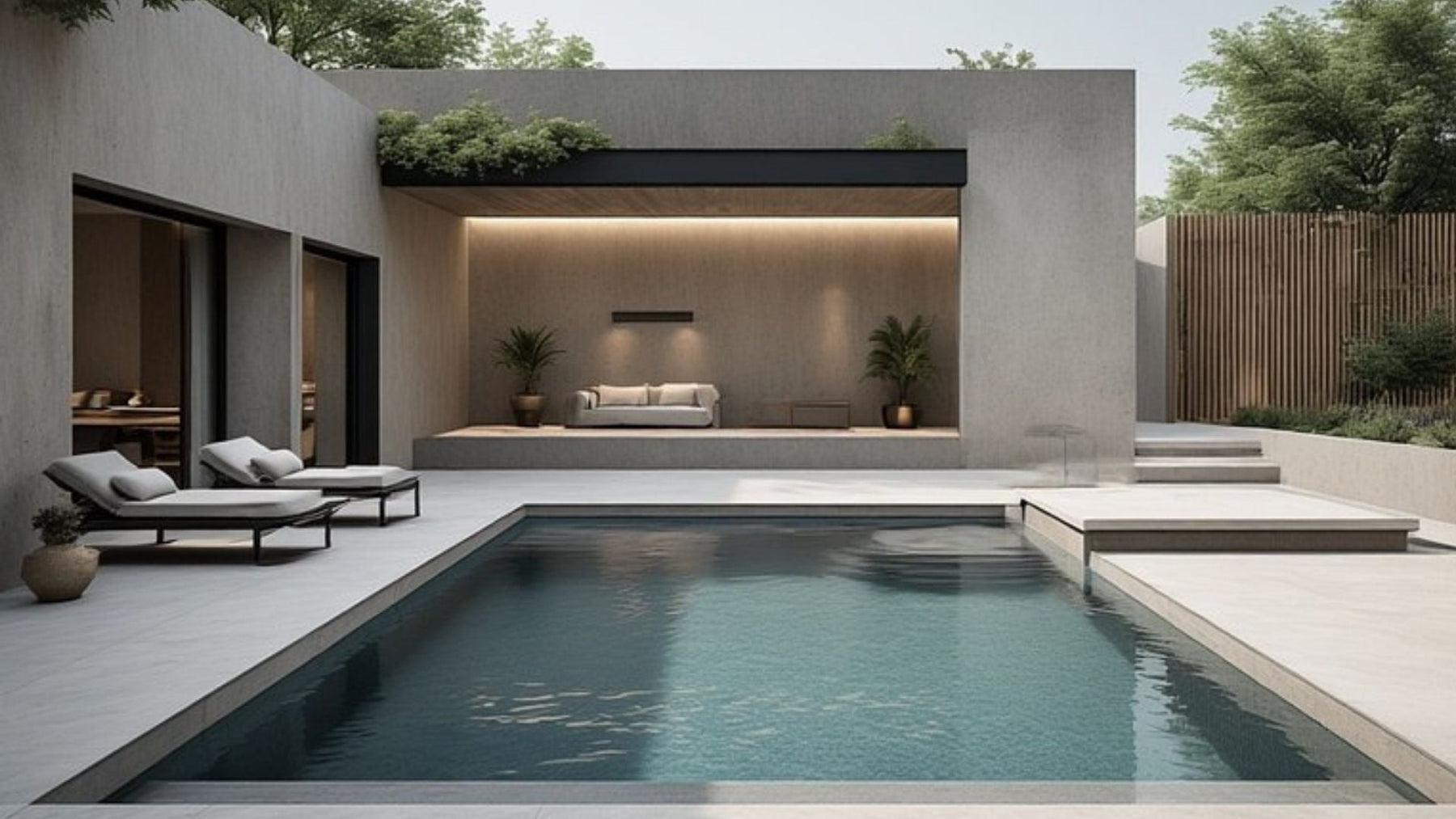 How to Create a Minimalist Look in Pool Edge Design