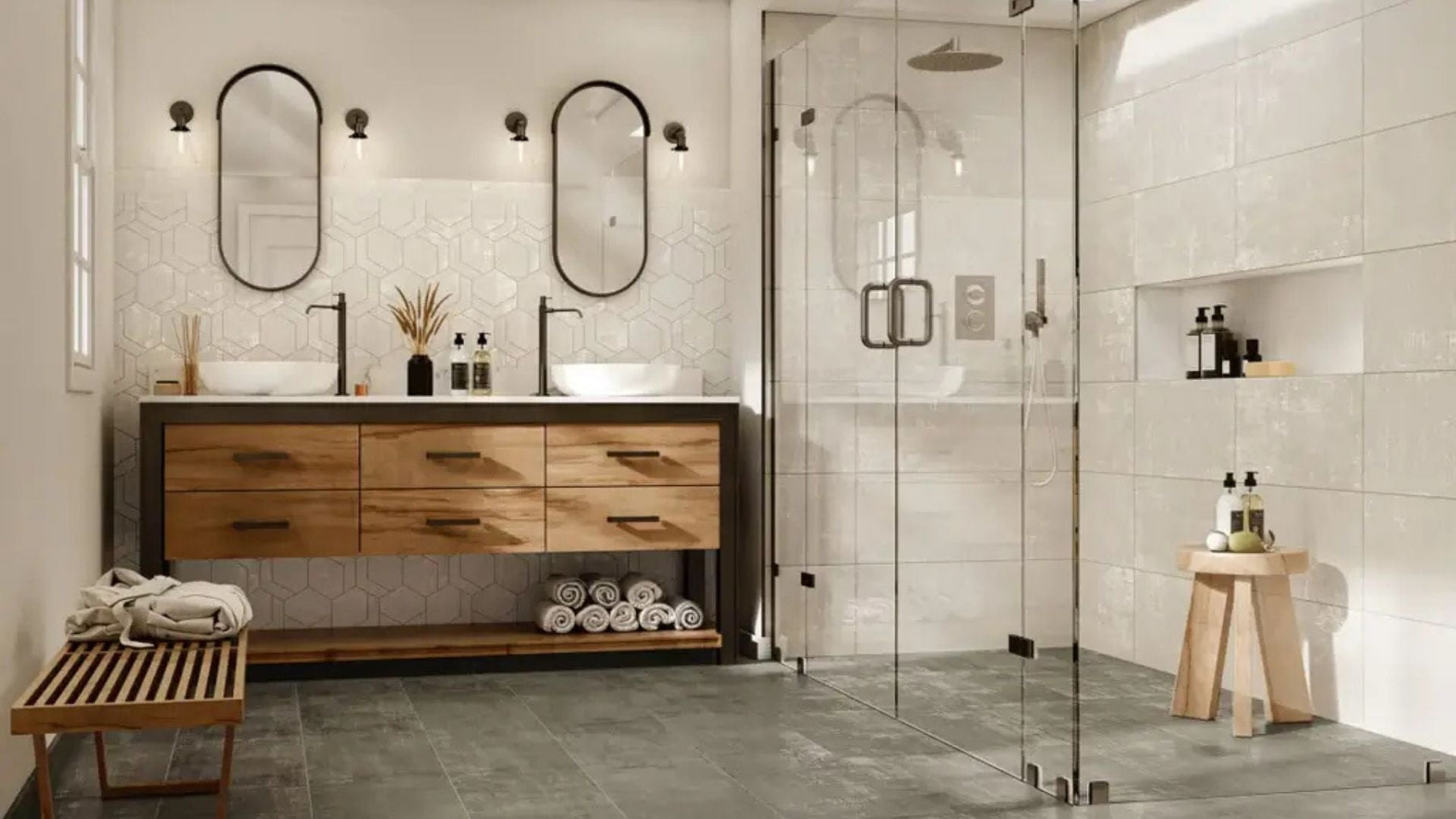 Is It Risky to Use the Same Tile for Bathroom and Shower Floor?