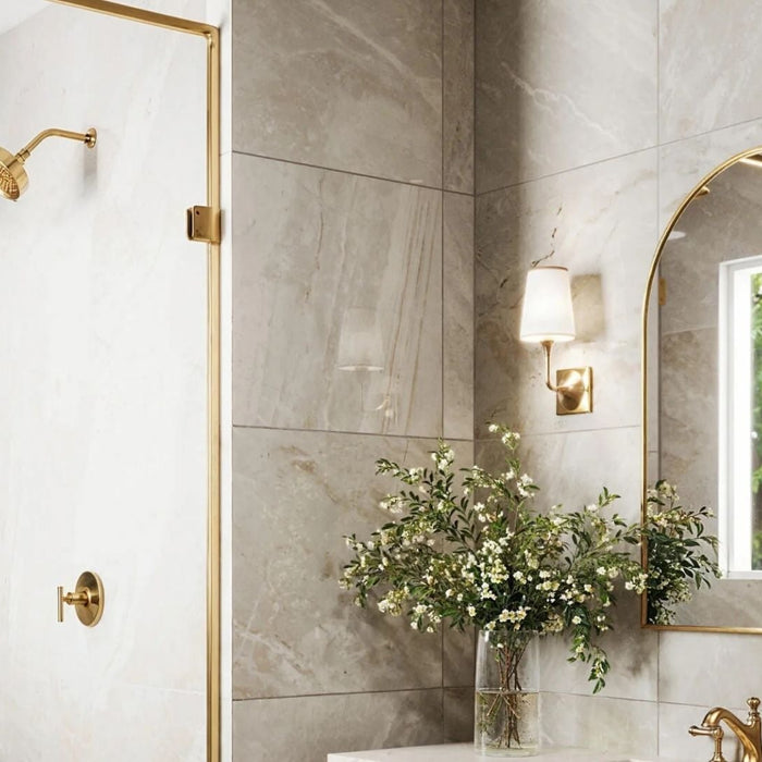 Large Format Porcelain Tile for Small Spaces