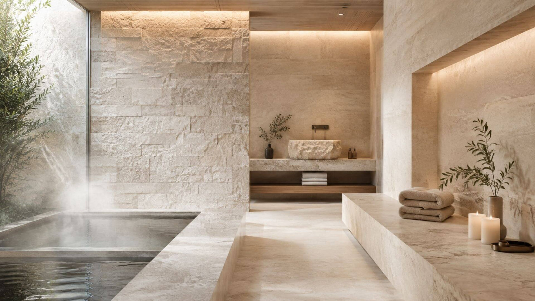 Natural Stone Spa Design: Materials, Safety & Care