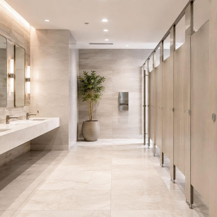 Porcelain Tile for Commercial Restrooms: Benefits