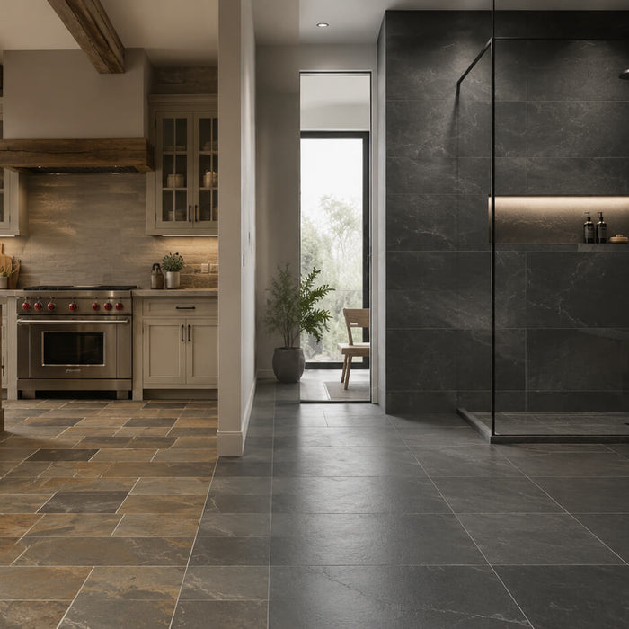 How to Use Slate Tile in Rustic and Modern Designs