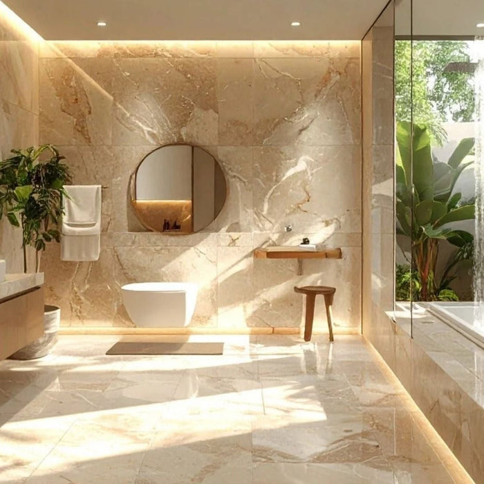 Natural Stone Bathroom Benefits