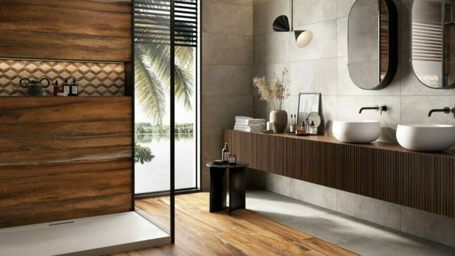 Where to Use Wood Look Mosaic Tile