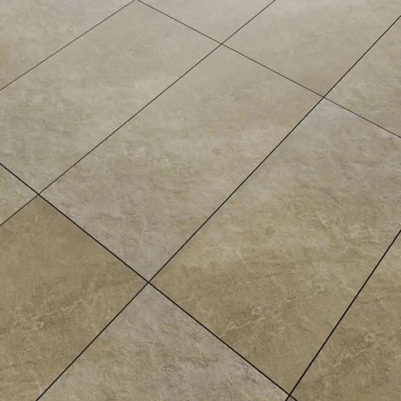 Conrad Ivory Porcelain Rough & Straight Edge 24 x 48 x 3/4 Paver