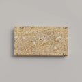 Autumn Leaves Scabos Travertine Tumbled 12 x 24 x 2 Bullnose Coping