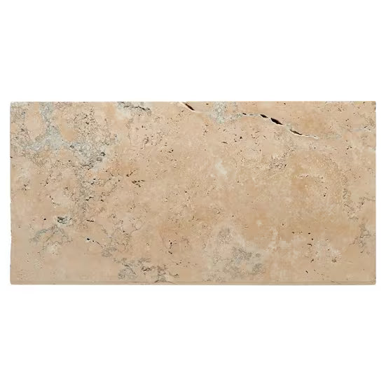 Autumn Leaves Scabos Travertine Tumbled 12 x 24 x 1.25 Paver