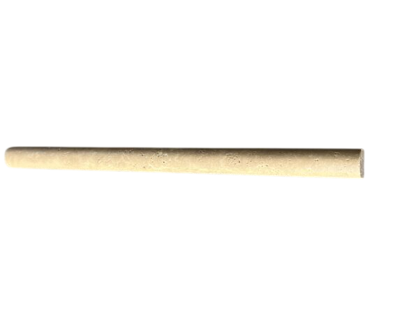 Noce Travertine Trim 3/4x12 Honed, Unfilled     Pencil Liner