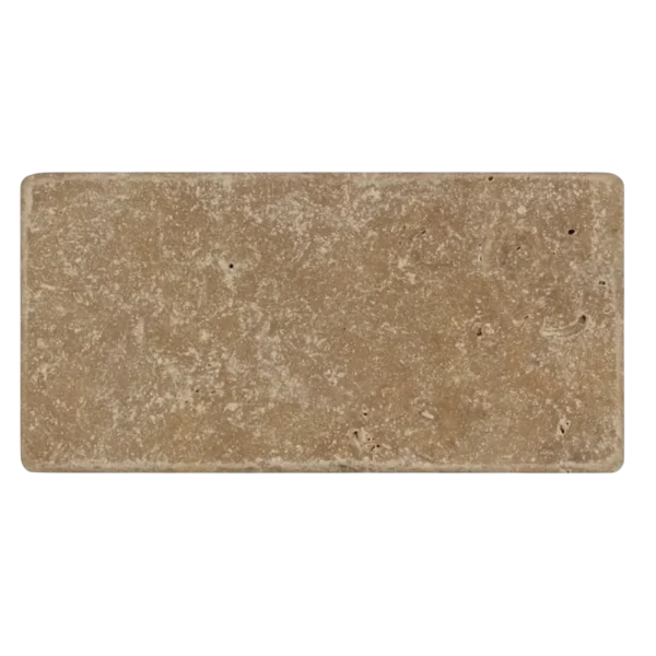 Noce Travertine Tile 3x6 Tumbled