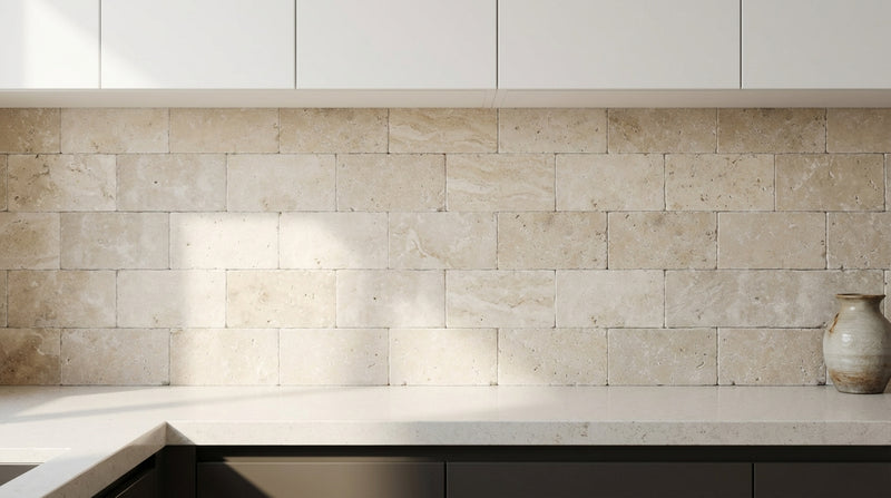 Ivory Travertine Tile 3x6 Tumbled