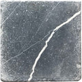 Nero Marquina Marble Tile 6x6 Tumbled