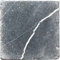 Nero Marquina Marble Tile 6x6 Tumbled