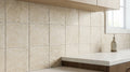 Ivory Travertine Tile 6x6 Tumbled