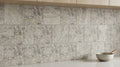Silver Travertine Tile 6x6 Tumbled