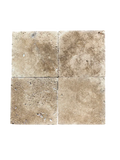 Noce Travertine Tile 6x6 Tumbled