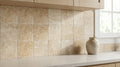 Noce Travertine Tile 6x6 Tumbled