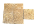 Golden Sienna Travertine Tile 6x6 Tumbled