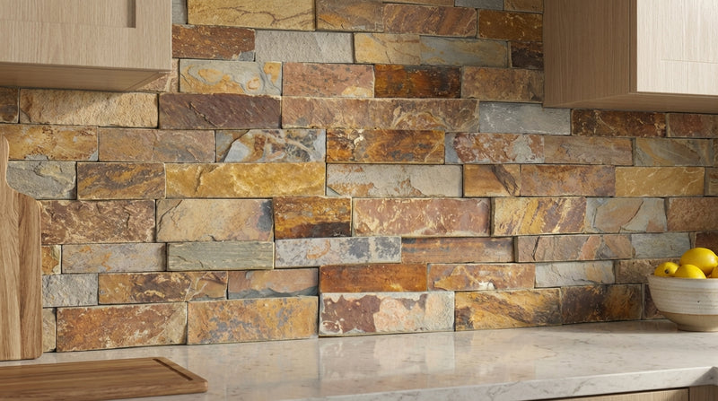 California Gold Slate 6x24 3/4" Ledger Stone