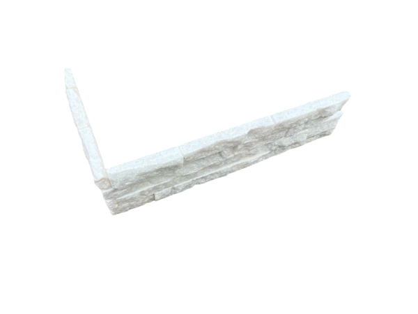 Ice Marble Ledger Corner 6x18x6 3/4" Marble Ledger Stone