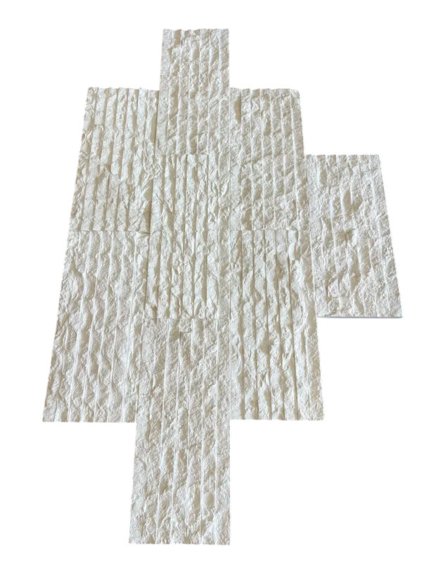 Royal Beige Marble Veneer 8x18 Splitface