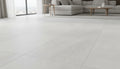 Close-up of White Marble Leather (Sandblasted & Brushed) 16 x 24 x 1/2 Tile, in White tones.