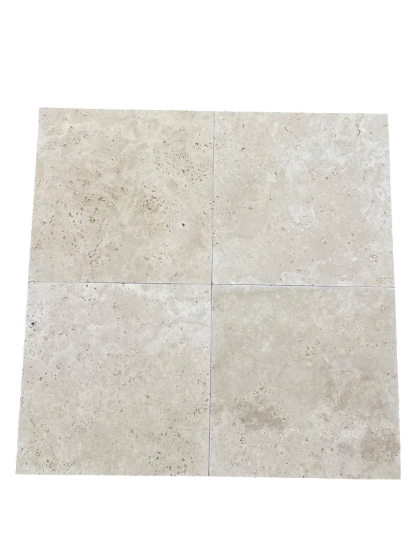Ivory Travertine Tile 12x12 Tumbled