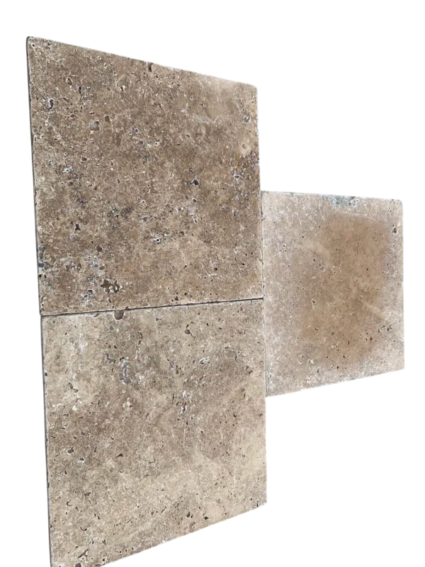 Noce Travertine Tile 12x12 Tumbled