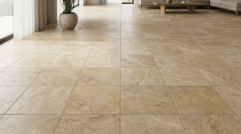Noce 12x12 Filled Honed Travertine Tile