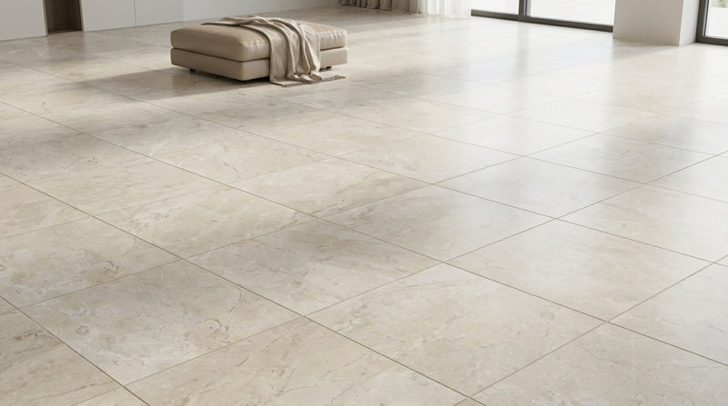 Crema Marfil Select Marble Tile 12x12 Honed
