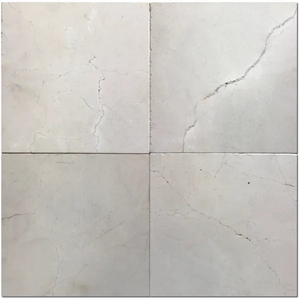 Crema Marfil Select 12x12 Tumbled Marble Tile