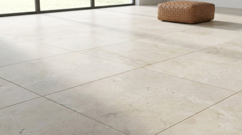 Crema Marfil Select 12x12 Tumbled Marble Tile