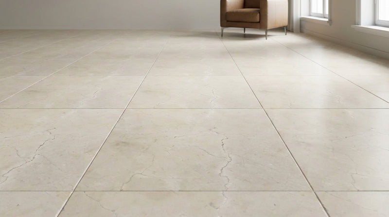 Crema Marfil Select 12x12 Tumbled Marble Tile
