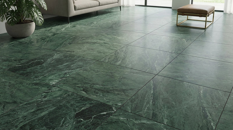 Empress Green Marble Tile 12x12 Polished