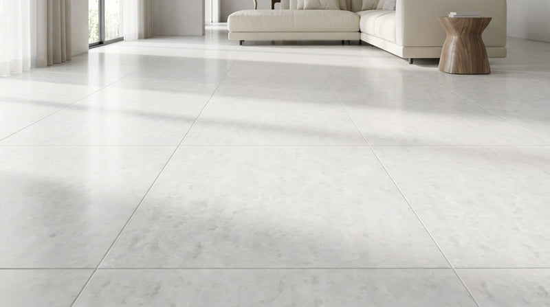 Polar White Marble Tile 12x12 Polished