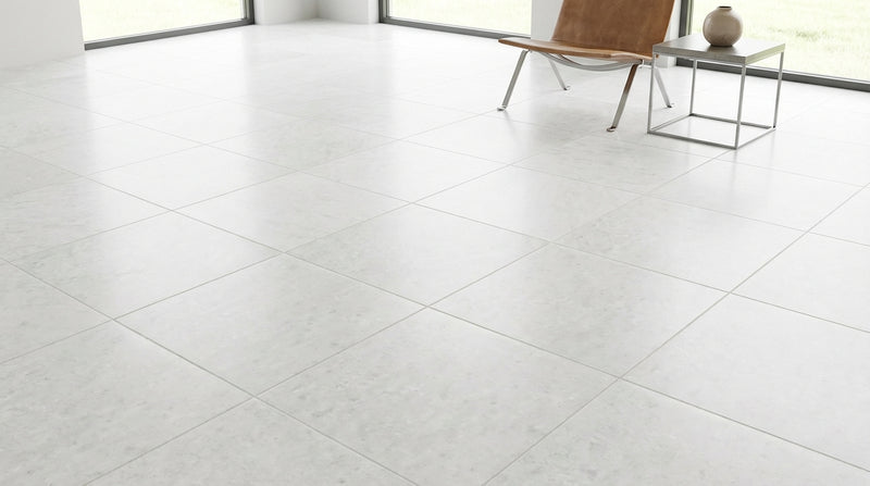 Polar White Marble Tile 12x12 Polished