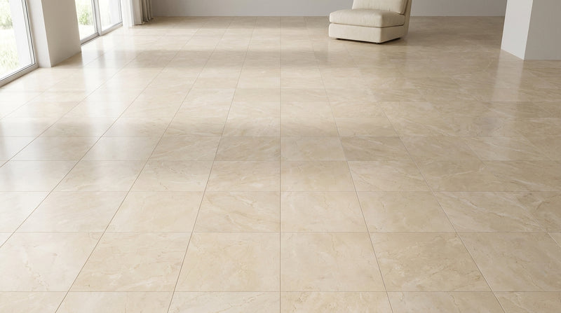 Crema Marfil Select Marble Tile 12x12 Polished