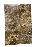 Emperador Dark Marble Tile 12x12 Polished