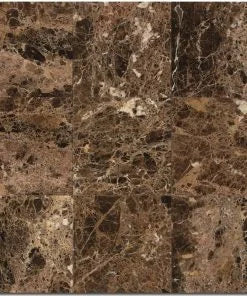 Emperador Dark Marble Tile 12x12 Polished