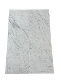 Carrara White Marble Tile 12x12 Honed