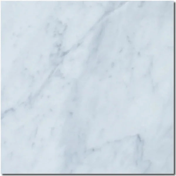 Carrara White Marble Tile 12x12 Polished