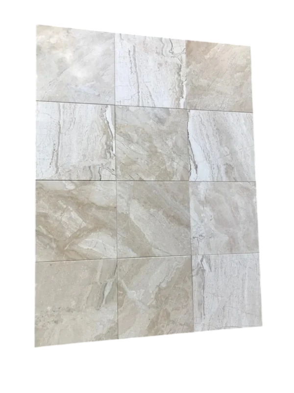 Breccia Bianco Marble Tile 12x12 Polished