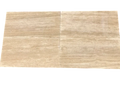Travertine Tile - Ivory Vein Cut - Honed and Filled - 12x24